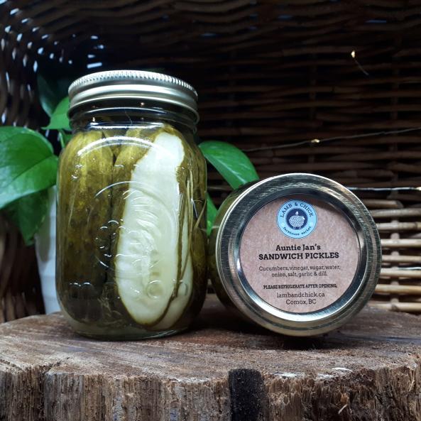 Auntie Jan's Sandwich Pickles