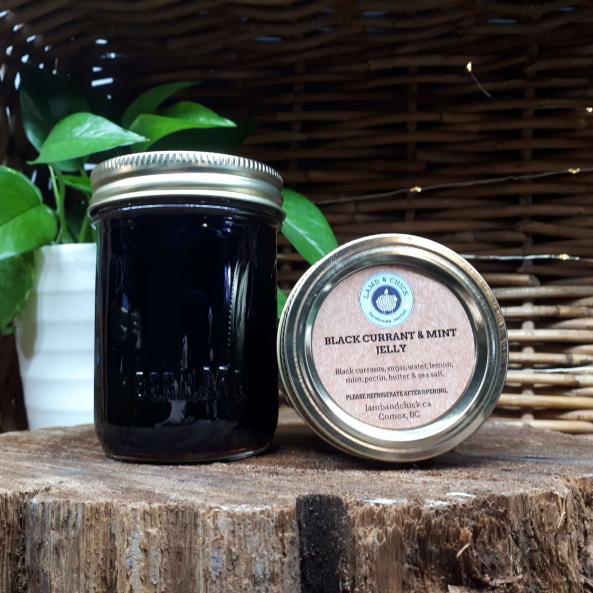 Blackcurrant and Mint Jelly