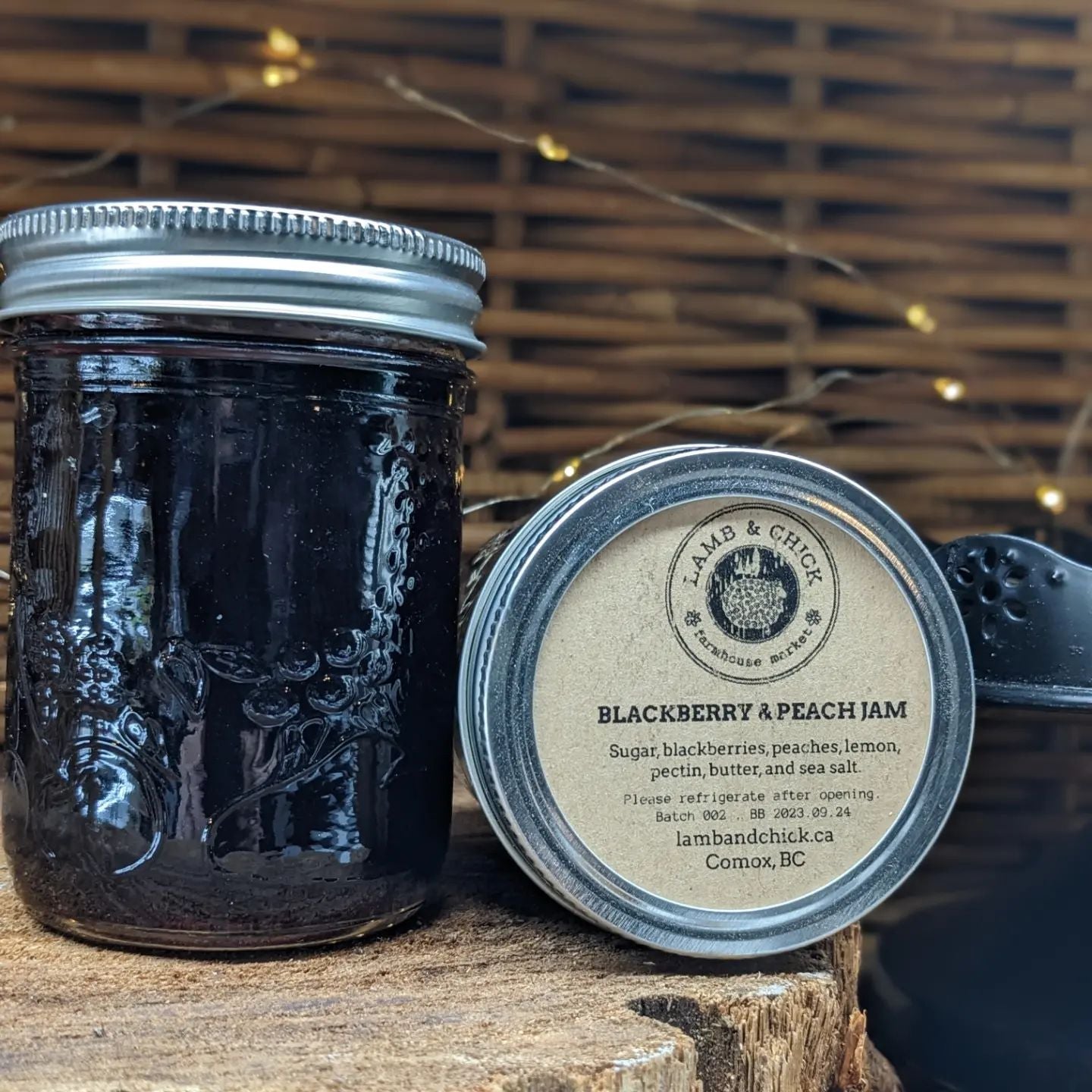 Blackberry & Peach Jam