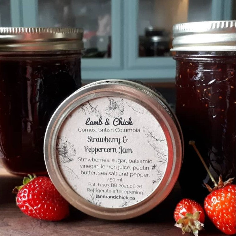 Strawberry and Peppercorn Jam